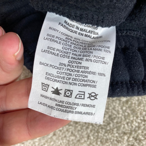 Nike Sweatpants Mens Size Small Lacrosse Black Cotton Blend Drawstring - Picture 3 of 13